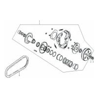 Variatorrem - Bakre variator